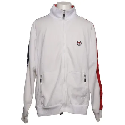 Sports jacket (White, Blue, Red) from Sergio Tacchini Cotton, Polyamide, Polyester