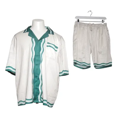 Set (White, Green) from Boohoo Man Elastane, Polyester