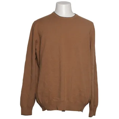 Trui (Bruin) van Gran Sasso Kasjmier, Viscose, Wol