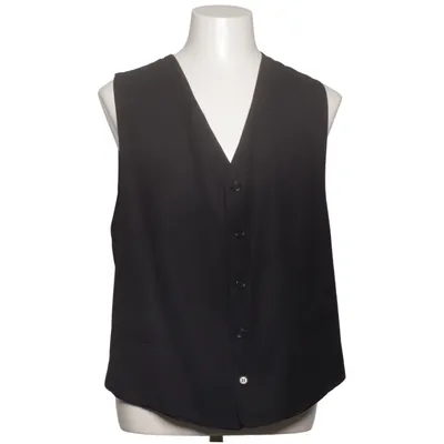 Suit vest (Black) from Jupiter Acetate, Viscose, Wool