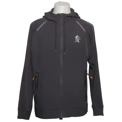 Sports jacket (Gray) from Gym King Elastane, Polyester