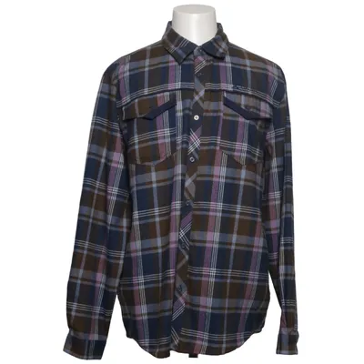 Flanellskjorta (Blå, Brun, Lila) från Vaude Polyester
