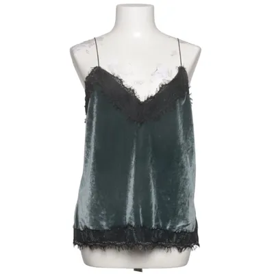 Top (Green, Black) from Bershka Polyamide
