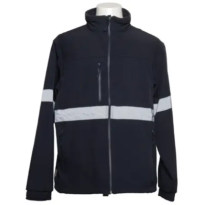 Softshell jacket (Blue, Silver) from Portwest Elastane, Polyester