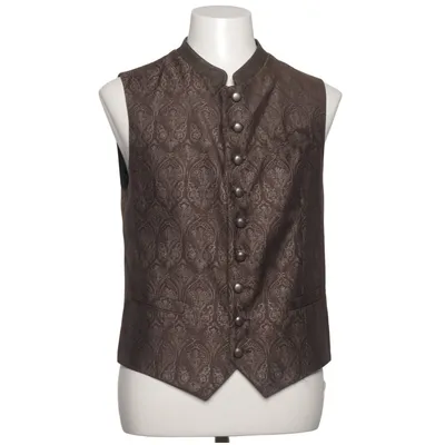 Suit vest (Brown) from Gams Bock Acetate, Polyester, Viscose