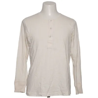 Henley T-shirt (Hvid) fra Merz B Schwanen Bomuld, Viscose