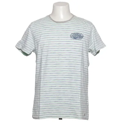 T-shirt (White, Blue, Green) from Petrol Industries Cotton