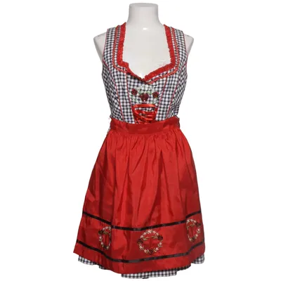 Dirndl (Rouge, Noir, Blanc) de Fuchs Trachtenmoden