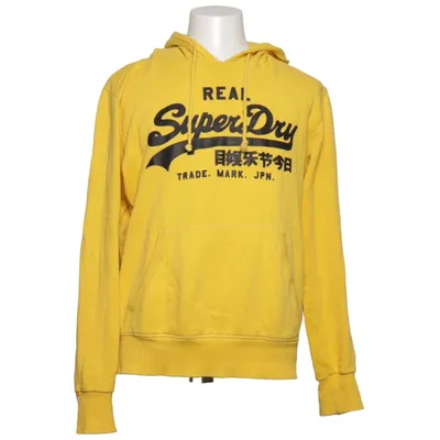 Huvtröja (Gul) från Superdry Bomull, Polyester