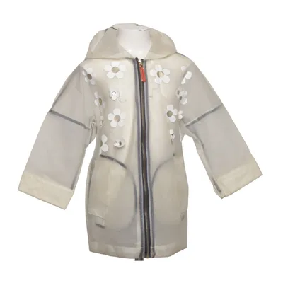 Regnjacka (Vit) från Little Marc Jacobs Polyester, Polyuretan
