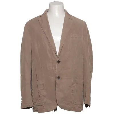 Blazer (Beige) van Boggi Milano Linnen, Lyocell