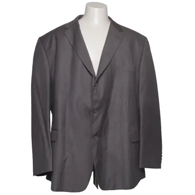 Blazer (Gray) from Travelmaster Polyester, Viscose, Wool