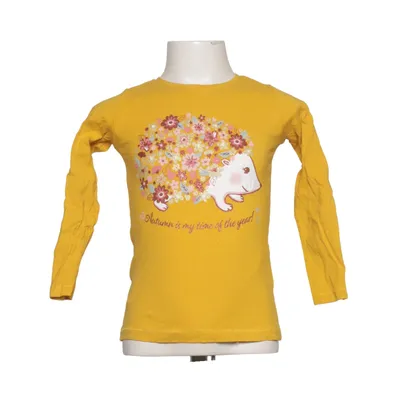 Langærmet t-shirt (Gul, Flerfarvet) fra Dopo Dopo Girls Bomuld