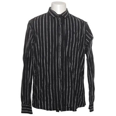 Shirt (Black, White) from Emilio Adani Cotton