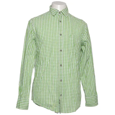 Shirt (Green, White) from Landhaus Cotton
