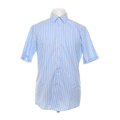 Kortärmad skjorta (Blå, Vit) från Venti Bomull