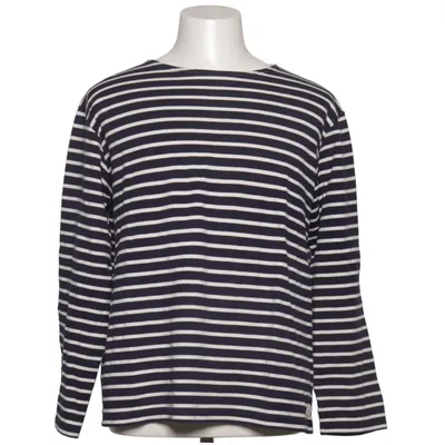 T-shirt à manches longues (Bleu, Blanc) de Armor Lux Coton