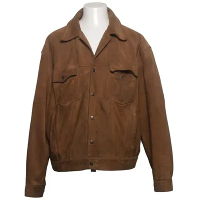 Lederjacke (Braun) von Hard Rock Cafe Acetat, Leder, Polyamid