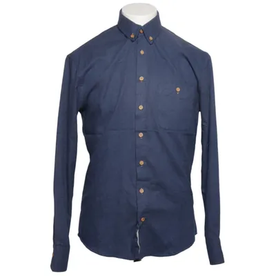 Button down shirt (Blue) from Kronstadt Cotton, Polyester