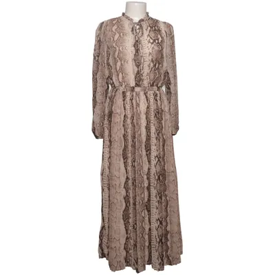 Maxi dress (Beige, Brown) from Reserved Polyester
