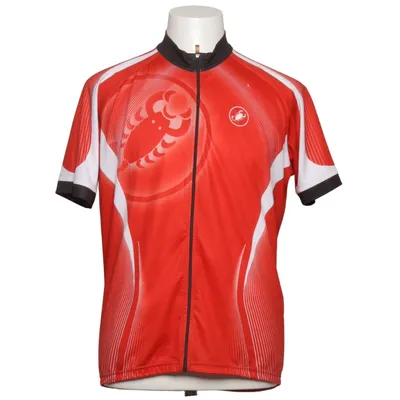 Bicycle shirt (Red, White, Black) from Castelli Polyester