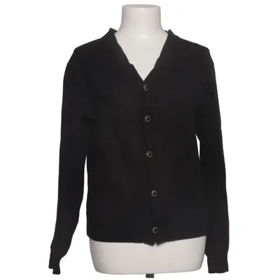 Cardigan (Zwart) van Conwell Acryl, Merinowol