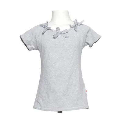T-shirt (Grijs) van Bengh Per Principesse Katoen, Elastaan