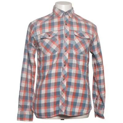 Flanellen overhemd (Blauw, Rood, Wit) van Tommy Hilfiger Denim Katoen