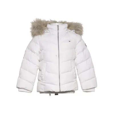 Vinterjacka (Vit) från Tommy Hilfiger Akryl, Elastan, Polyester
