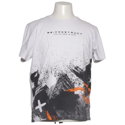 T-shirt (White, Black, Orange) from Infinity Man Cotton