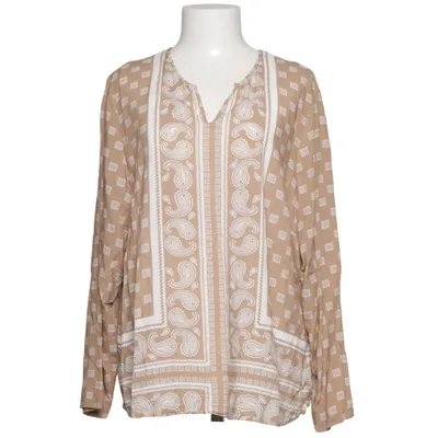 Blus (Beige, Vit) från Gerry Weber Edition Viskos