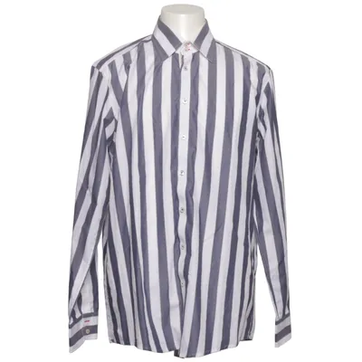 Shirt (Blue, White) from Jupiter Cotton