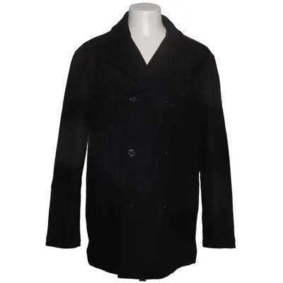 Pea coat (Black) from Abrams Cotton, Polyamide, Wool