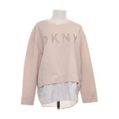 Sweatshirt (Pink, White) from DKNY Cotton, Elastane, Polyester
