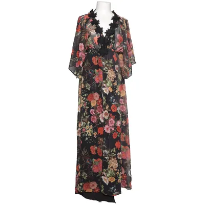 Maxi dress (Black, Multicolored) from Farm Viscose