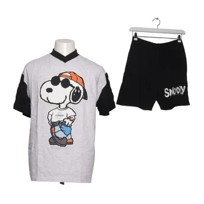 Pyjamas (Grå, Svart, Flerfärgad) från Peanuts Bomull