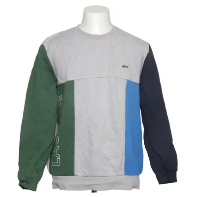 Collegetröja (Grå, Blå, Grön) från Lacoste Bomull, Polyester