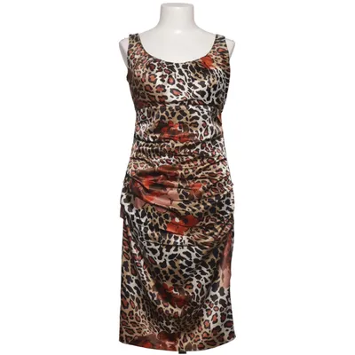 Klänning (Beige, Brun, Svart) från Sangria Elastan, Polyester