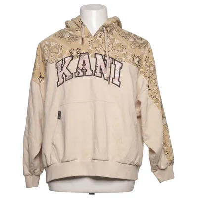 Hættetrøje (Beige) fra Karl Kani Bomuld, Polyester