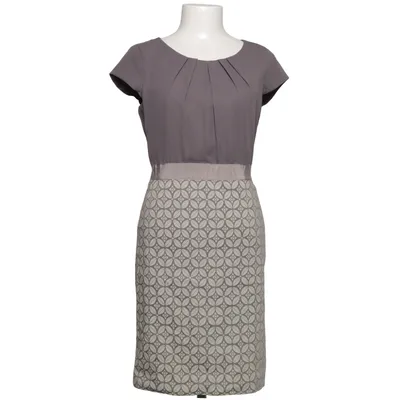 Dress (Gray, White, Multicolored) from Comma Cotton, Elastane, Polyester