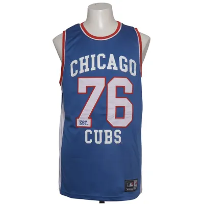 Maillot de basketball (Bleu, Blanc, Rouge) de Majestic Athletic Polyester