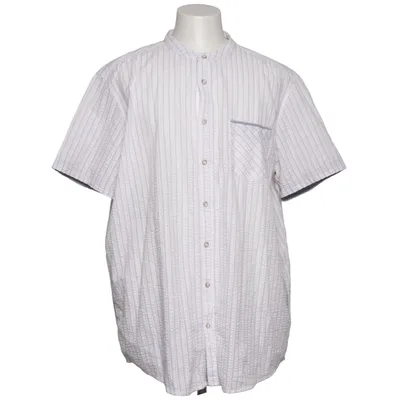 Short sleeve shirt (White, Blue) from Reward Cotton, Polyester