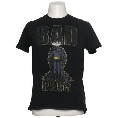 T-shirt (Schwarz) von My Brand Baumwolle, Elasthan