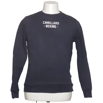 Sweatshirt (Blauw) van Cavallaro Katoen, Polyester
