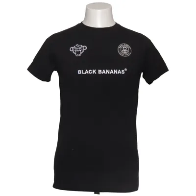 T-shirt (Svart) från Black Bananas Bomull, Polyester