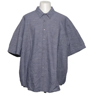 Chemise à manches courtes (Bleu) de Big Fashion Coton