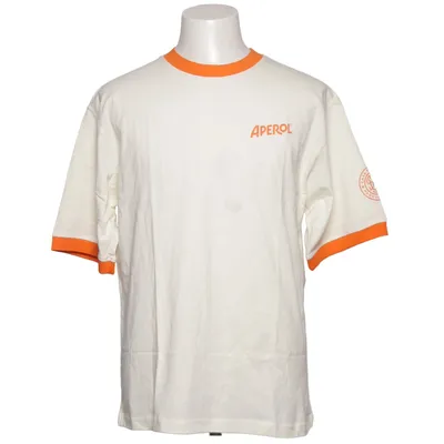 T-shirt (Hvid, Orange) fra Aperol Økologisk bomuld