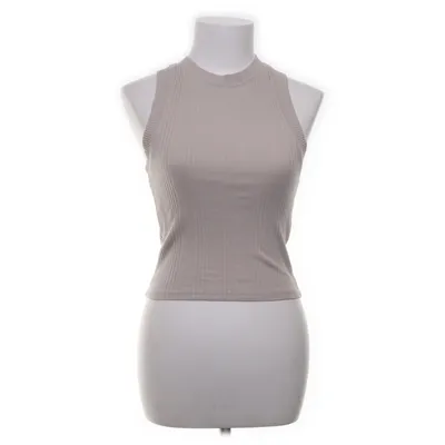 Tanktop (Beige) van Zara Katoen, Elastaan