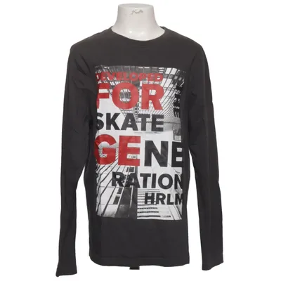 Long sleeve T-shirt (Gray) from Download Cotton
