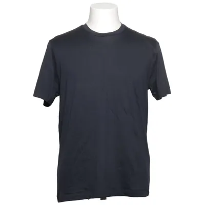 T-shirt (Blå) från Brioni Bomull, Silke